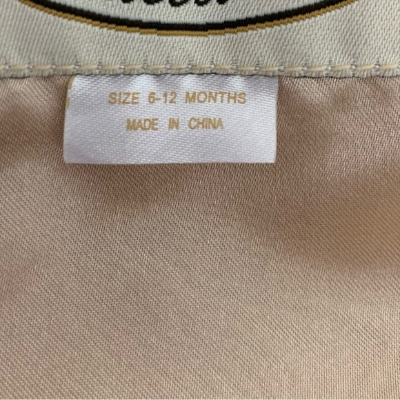 Bearington Baby Collection Faux Fur Animal Print Jacket Size 6-12 Mos Tail Coat - Picture 9 of 16